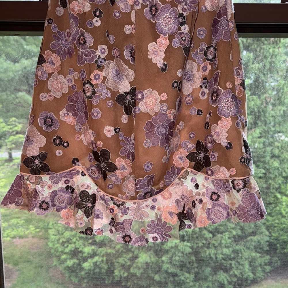 For Love And Lemons Strapless Floral Dress - Picture 12 of 14